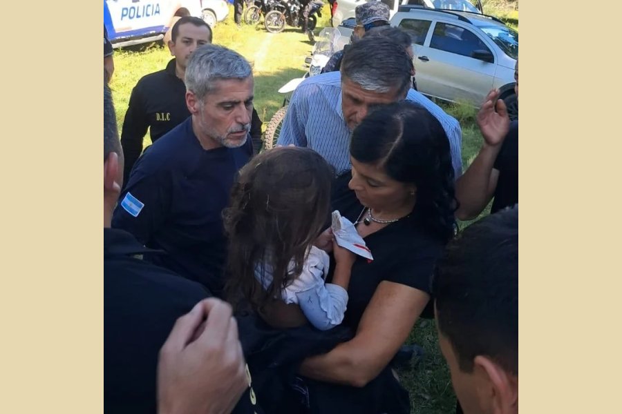 Hallaron con vida a Esmeralda en Córdoba y hay un detenido por el caso
