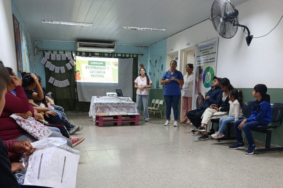 Promueven hábitos saludables en jornada sobre alimentación durante el embarazo y la lactancia