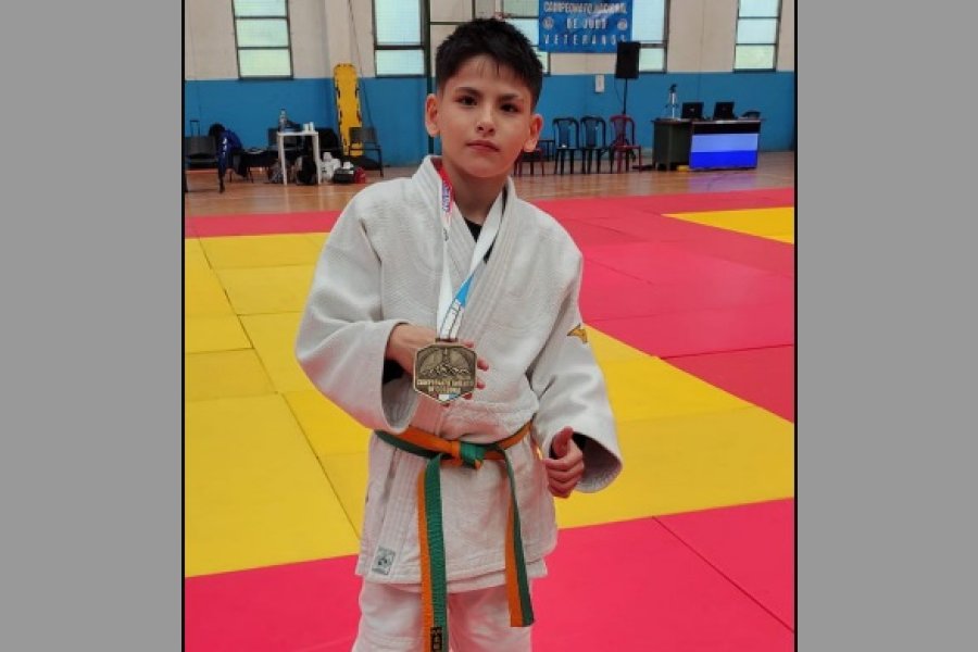 Fernando Albornoz brilló en Río Cuarto y se coronó campeón nacional de judo