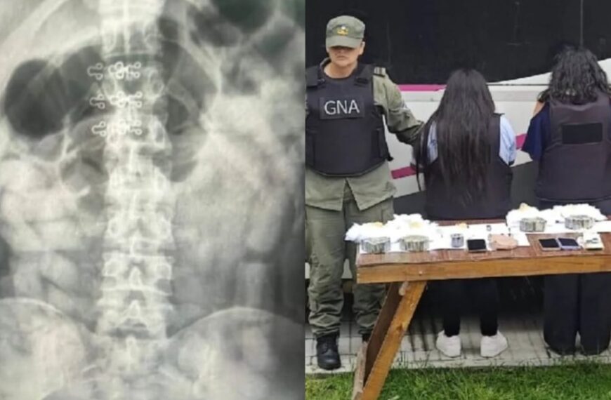 Ruta 38 bajo la lupa: Detienen a diez personas con cápsulas de cocaína en el cuerpo