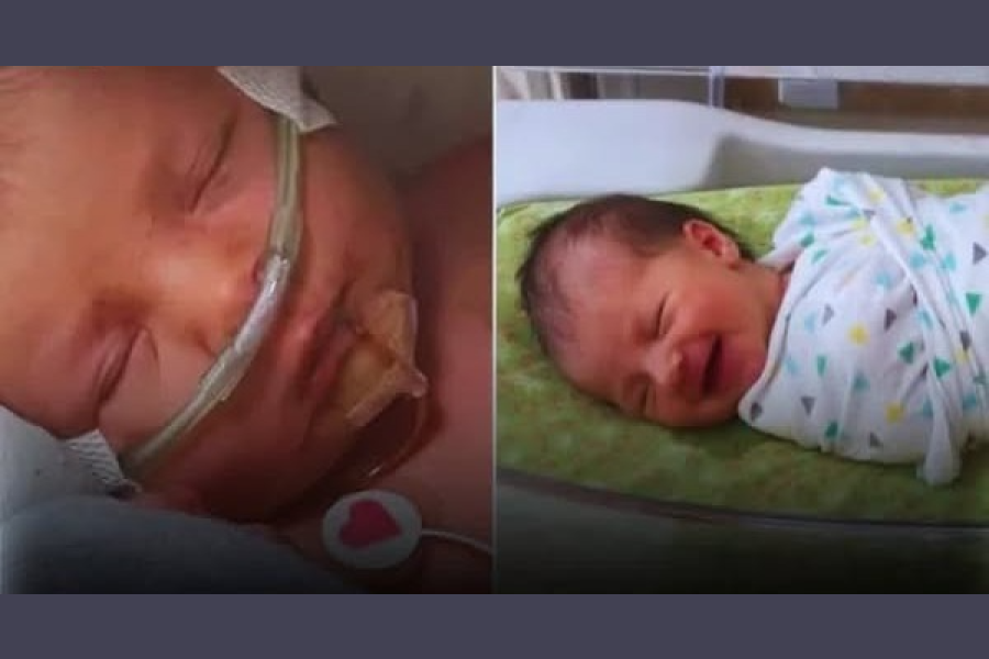 “El mayor milagro de mi vida”: Bebé en estado crítico se recuperó y su familia habla de una intervención divina