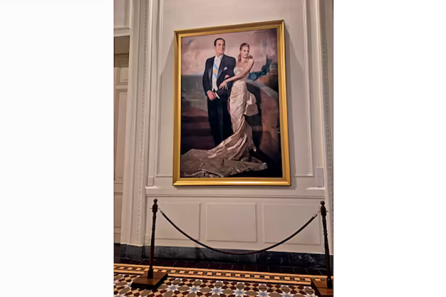 Cambios en la Casa Rosada: Retiran imágenes de Perón y Evita por decisión del Gobierno