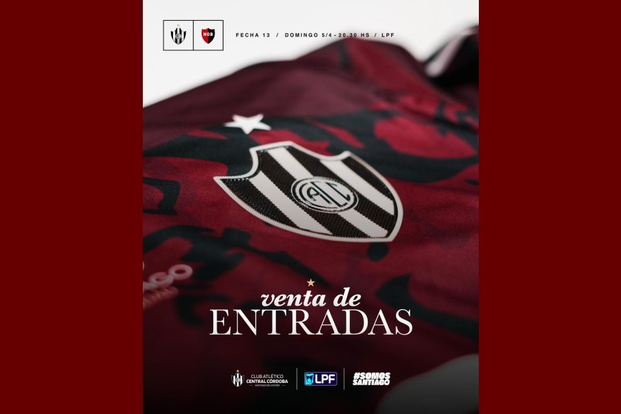 Central Córdoba recibe a Newell’s y ya está en marcha la venta de entradas
