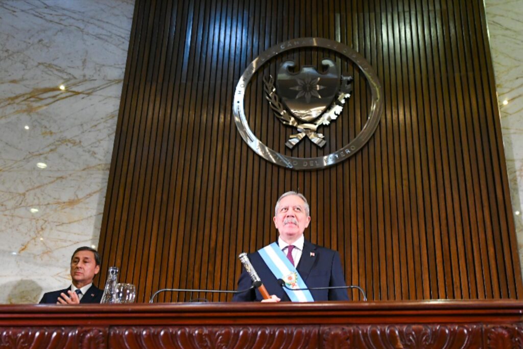 El Gobierno de Santiago del Estero presentó su mensaje anual con eje en desarrollo y gestión