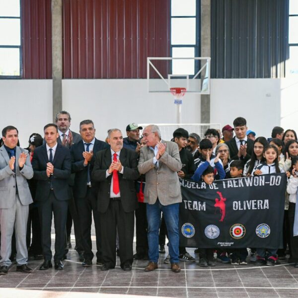 El jefe de Gabinete de Ministros participó de los actos por los 133 años de Clodomira y de la inauguración de obras