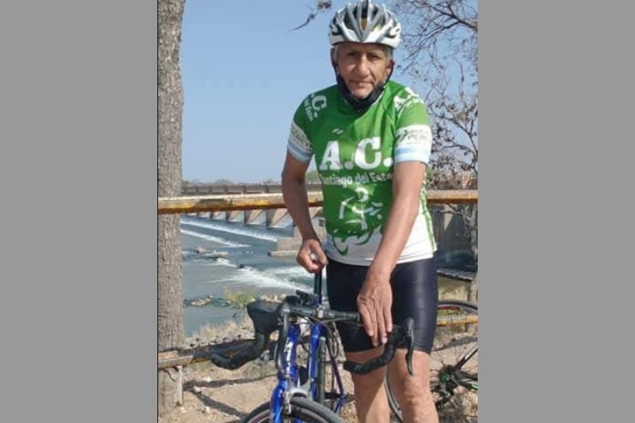 Dolor en el deporte local por la muerte del «Negro» Sarmiento, referente del ciclismo santiagueño
