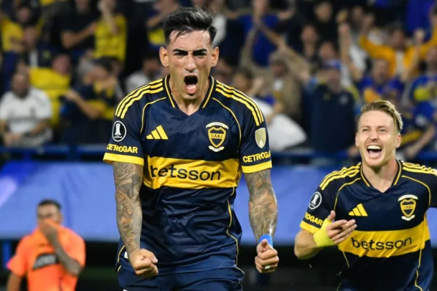 Boca goleó a Barcelona en La Bombonera y mantiene el puntaje ideal en la Libertadores