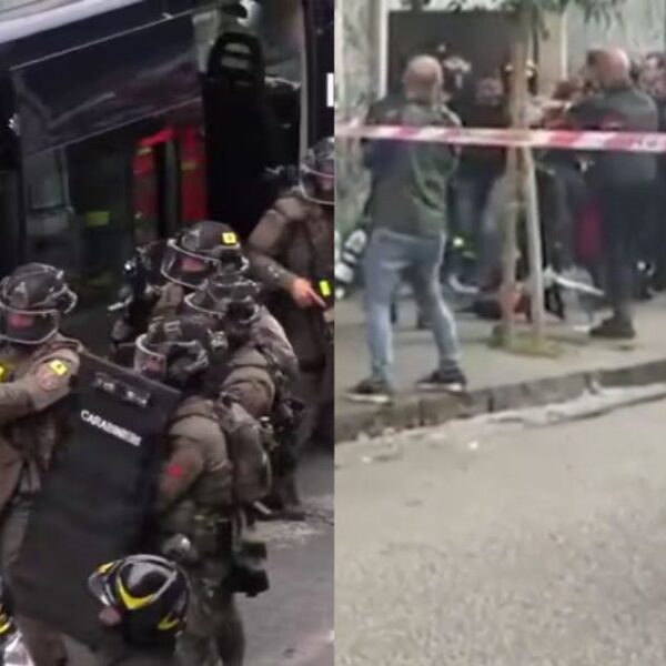Impresionante robo en un banco de Nápoles con toma de rehenes y huida por las alcantarillas