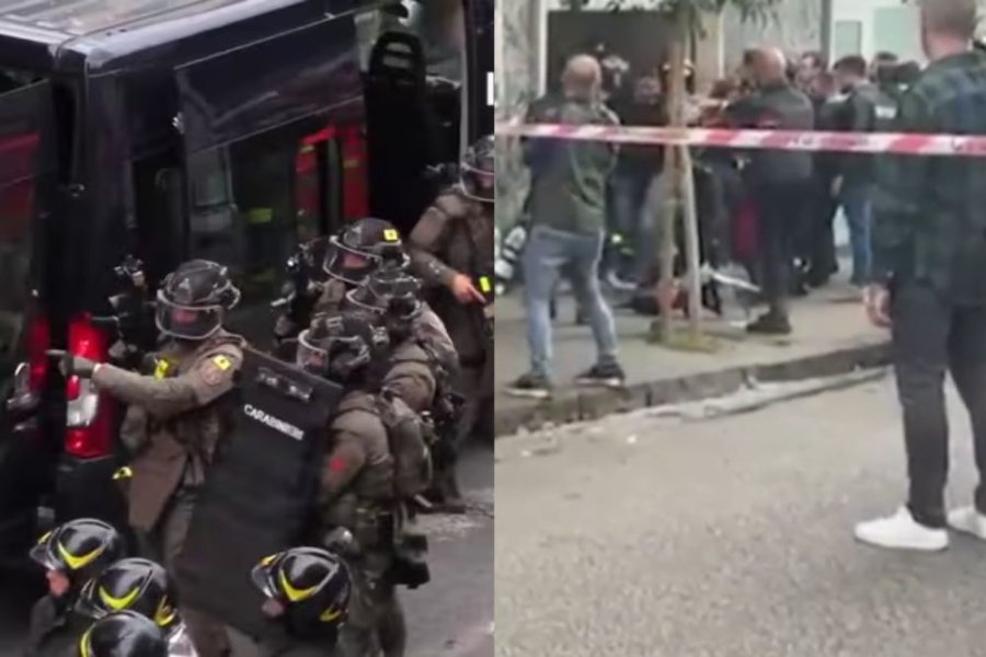 Impresionante robo en un banco de Nápoles con toma de rehenes y huida por las alcantarillas