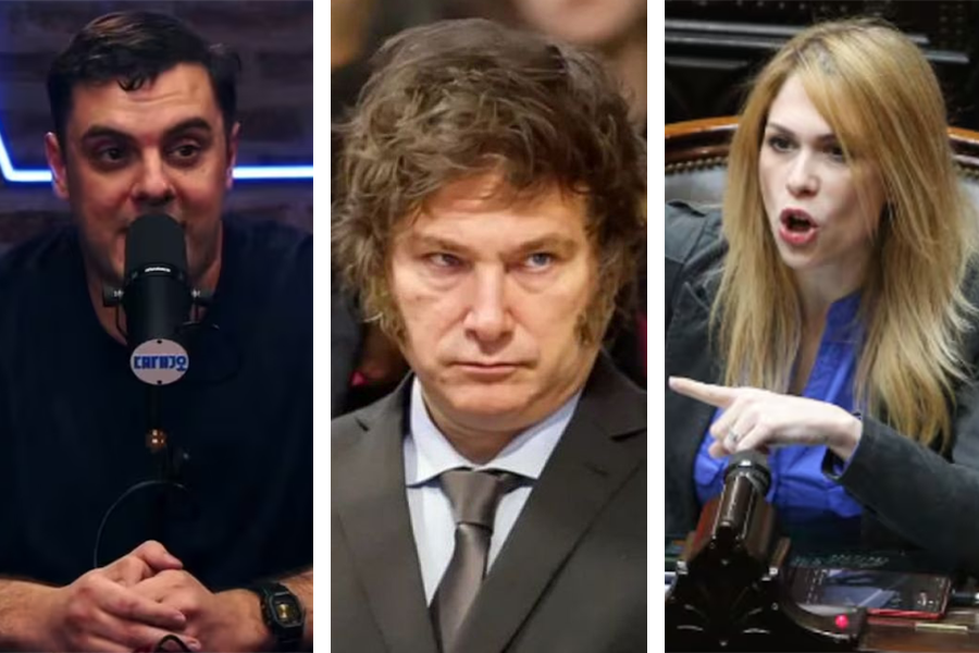 Tensión en la interna libertaria: Fuerte cruce entre el «Gordo Dan» y Lilia Lemoine