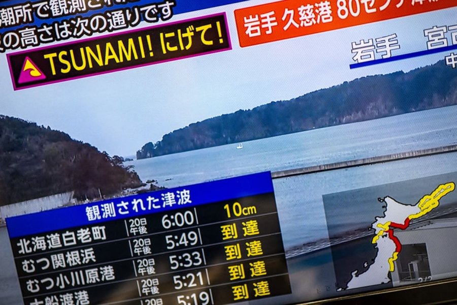 Terremoto de magnitud 7,4 en Japón: Alerta de tsunami y evacuaciones masivas en el norte