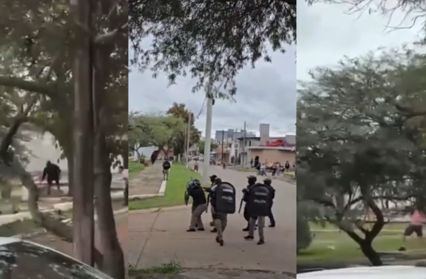 Violento enfrentamiento en Las Termas durante un allanamiento por drogas