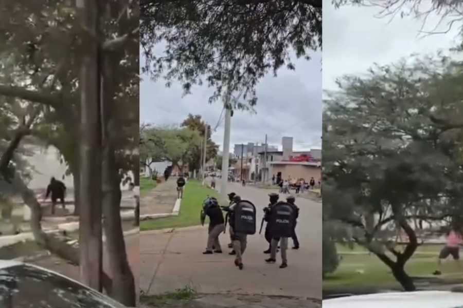 Violento enfrentamiento en Las Termas durante un allanamiento por drogas