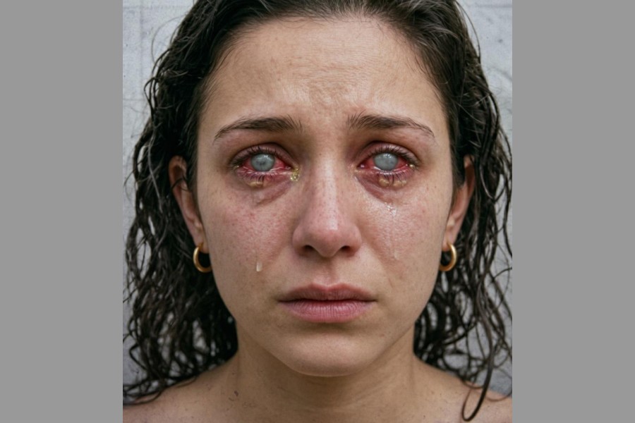 Se bañó con lentes de contacto y perdió la visión en un ojo