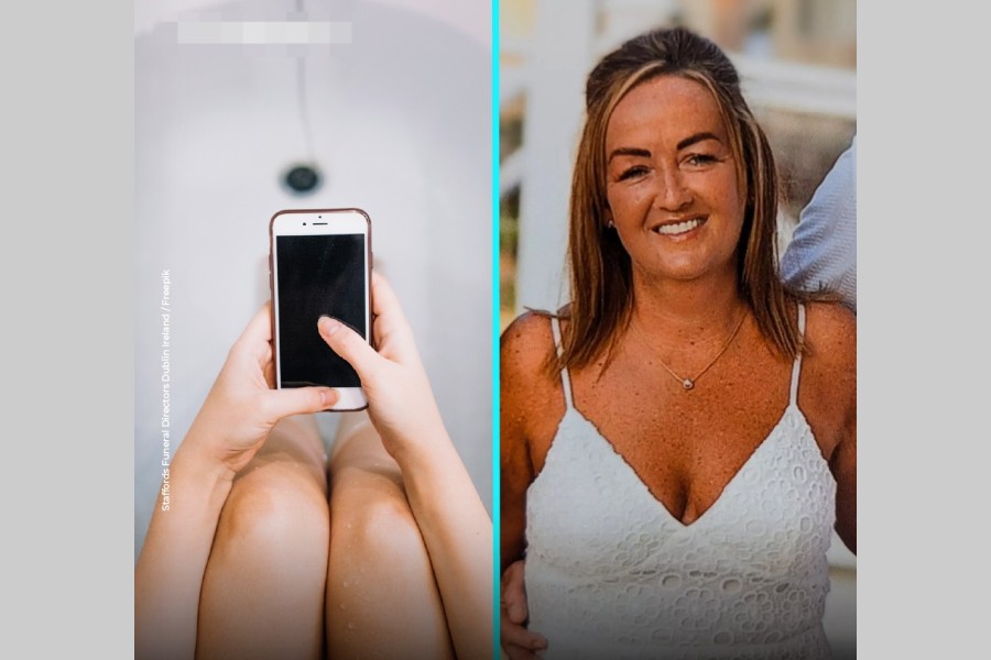 Una mujer murió electrocutada mientras cargaba su iPhone en la bañera