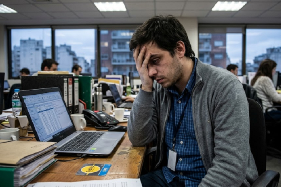 Argentina entre los países con mayor insatisfacción laboral de la región