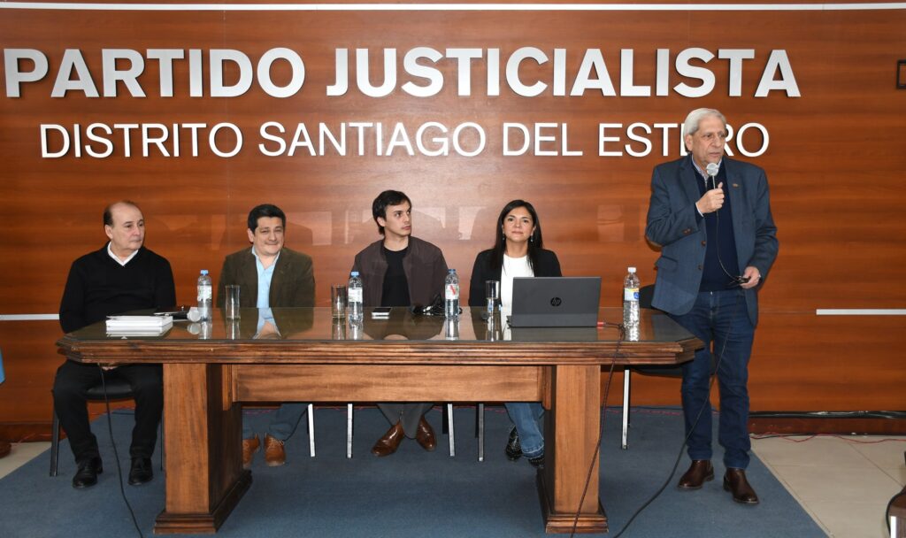 Analizaron la Reforma Laboral en la sede del PJ de Santiago del Estero junto a la Juventud Sindical