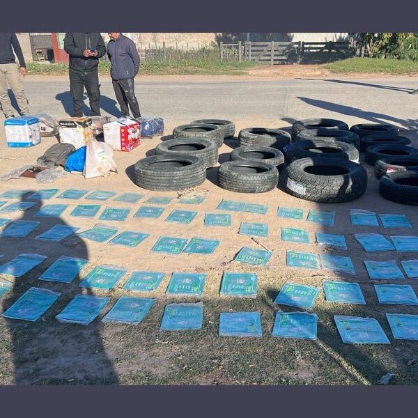 Escándalo en Nueva Esperanza: Detienen a un sargento tucumano con mercadería de contrabando