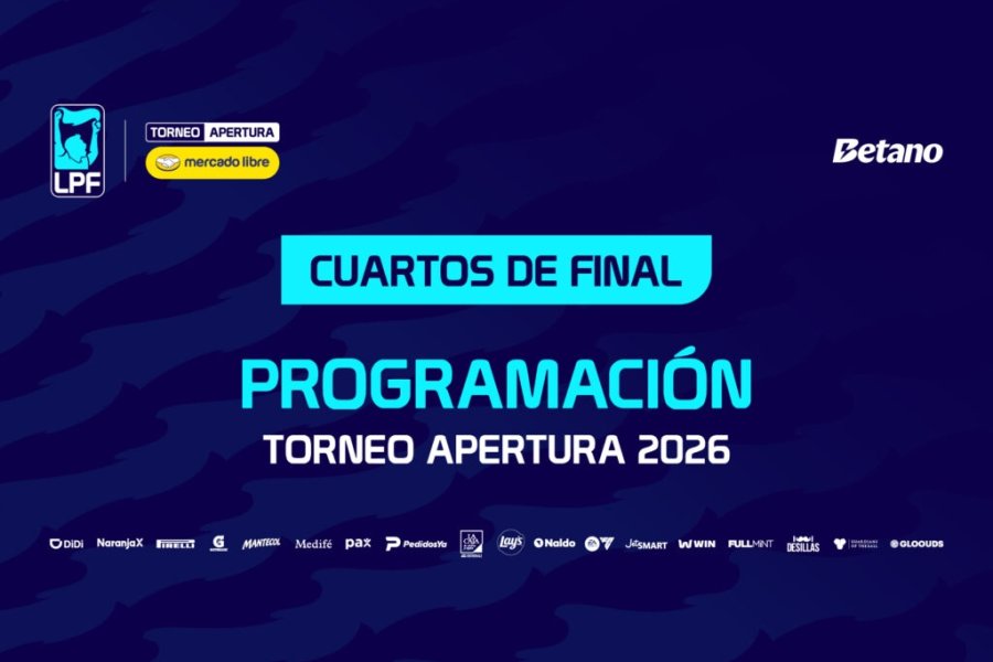 Confirmados los días y horarios para los cuartos de final del Torneo Apertura 2026 Confirmados los días y horarios para los cuartos de final del Torneo Apertura 2026