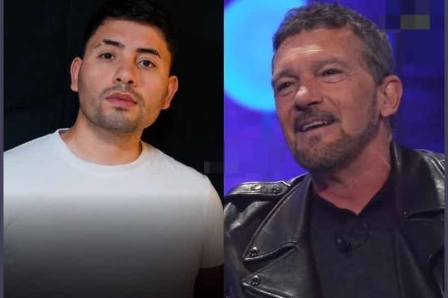 Antonio Banderas donó 18 mil dólares a la fundación de Ema Monzón, el influencer tucumano que ayuda gente en la calle