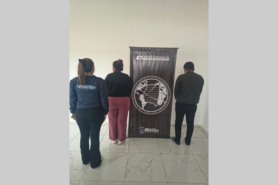 Desbaratan banda acusada de estafas virtuales millonarias en Santiago