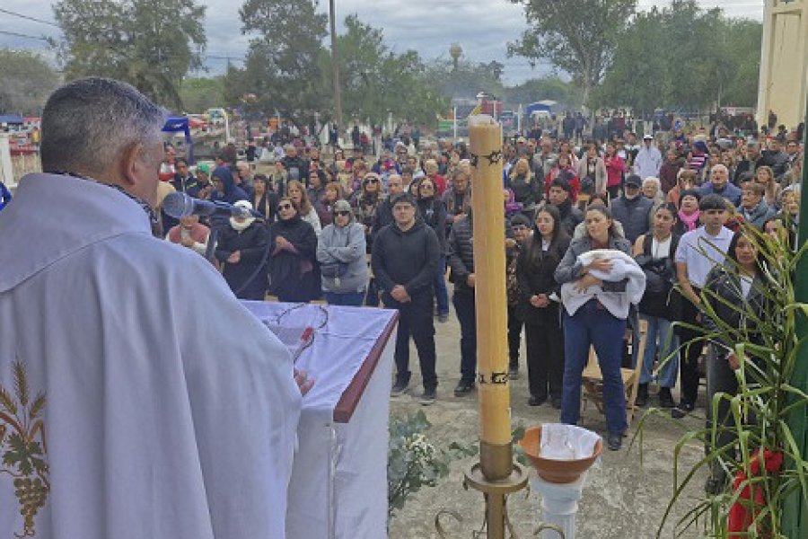 Multitudinaria celebración en honor al Señor Hallado