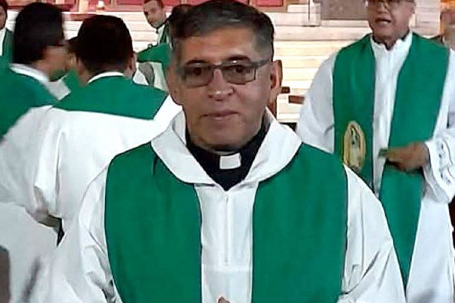En Añatuya despiden al padre Juan Pablo Ortiz, quien dejo una profunda huella de fe y servicio