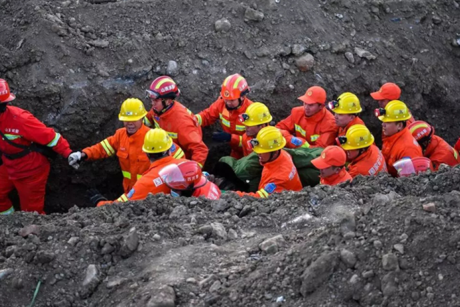 Una explosion en una mina de carbon en China dejo muertos, heridos y desaparecidos