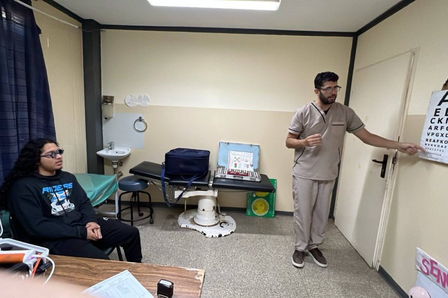 Exitosa jornada de salud visual en el hospital de la localidad de Sachayoj