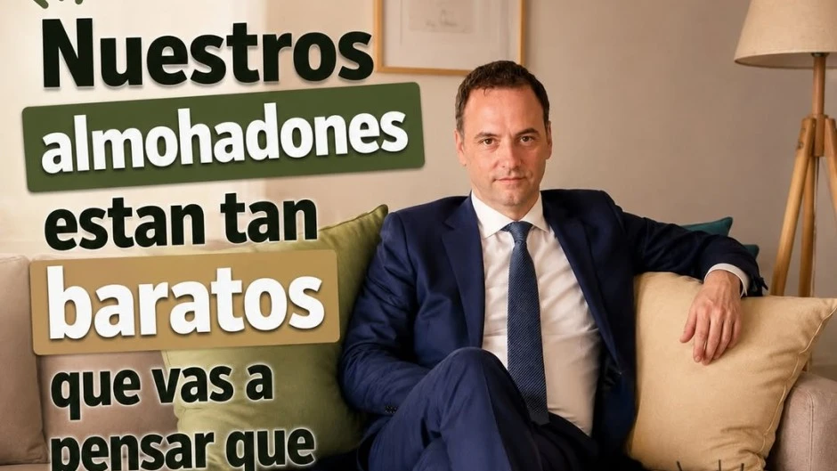 Una empresa de decoración lanzó una campaña de sábanas y almohadones con ironías sobre los gastos y el patrimonio de Manuel Adorni