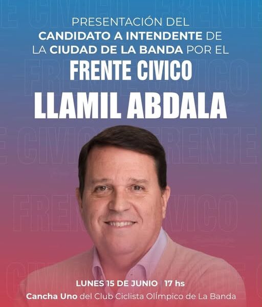 Plenario dirigencial del Frente Cívico por Santiago en el Club Ciclista Olímpico con la participación de Llamil Abdala y Gerardo Zamora