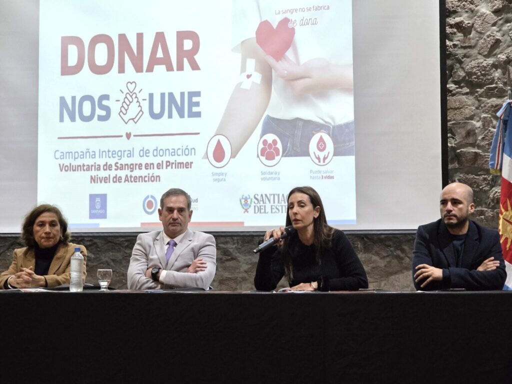“Donar nos une”: lanzan una campaña para promover la donación voluntaria de sangre “Donar nos une”: lanzan una campaña para promover la donación voluntaria de sangre
