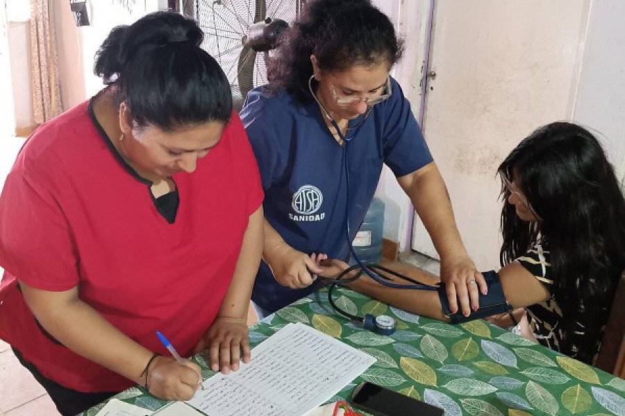 El Hospital Zonal de Frías puso en marcha un cronograma de operativos de atención pediátrica en los barrios de la ciudad