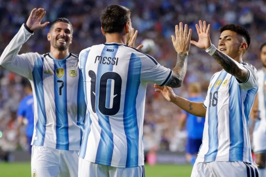 Goleada de la Selección Argentina ante Islandia en la antesala del Mundial 2026