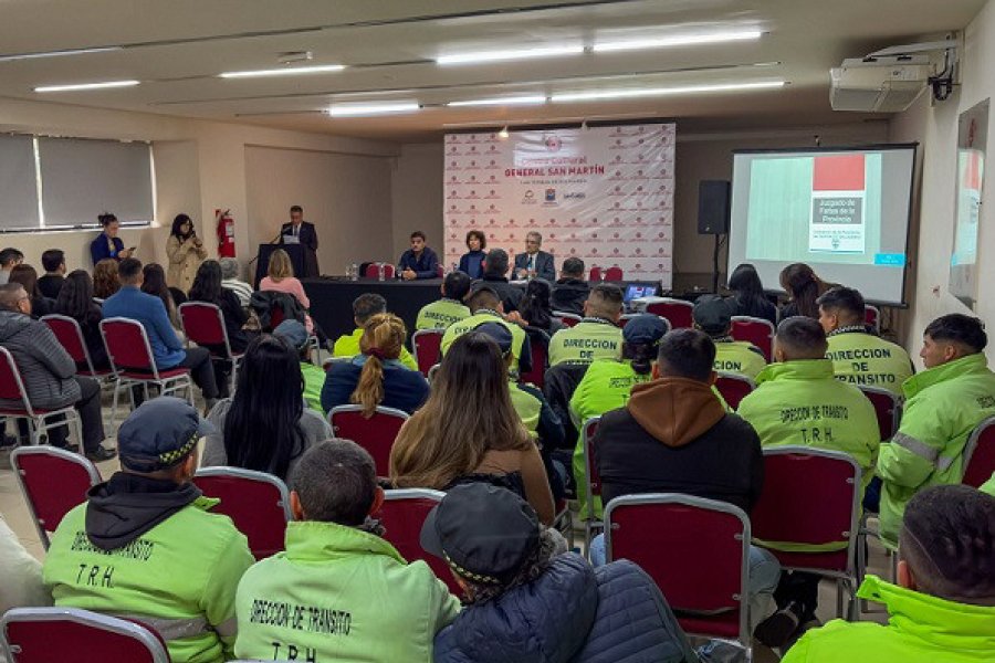 Jornada de formación y concientización en el Centro Cultural General San Martín por el Día Nacional de la Seguridad Vial