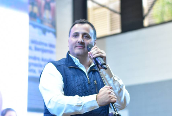 Discurso de Álvaro Blanco ante la militancia del Frente Cívico por Santiago con miras a los comicios municipales de La Banda