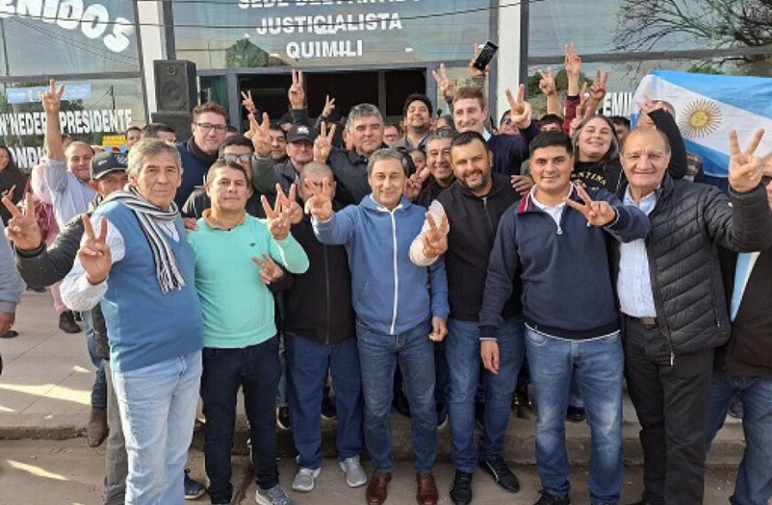 Encuentro político en el departamento Moreno: Carlos Silva Neder encabezó una reunión de la militancia y la dirigencia del Partido Justicialista en Quimilí