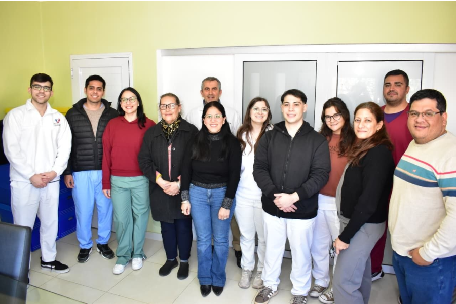 La intendenta de Fernández encabezó el acto de recepción para los practicantes de la Universidad Favaloro y de la Universidad Nacional de Tucumán La intendenta de Fernández encabezó el acto de recepción para los practicantes de la Universidad Favaloro y de la Universidad Nacional de Tucumán