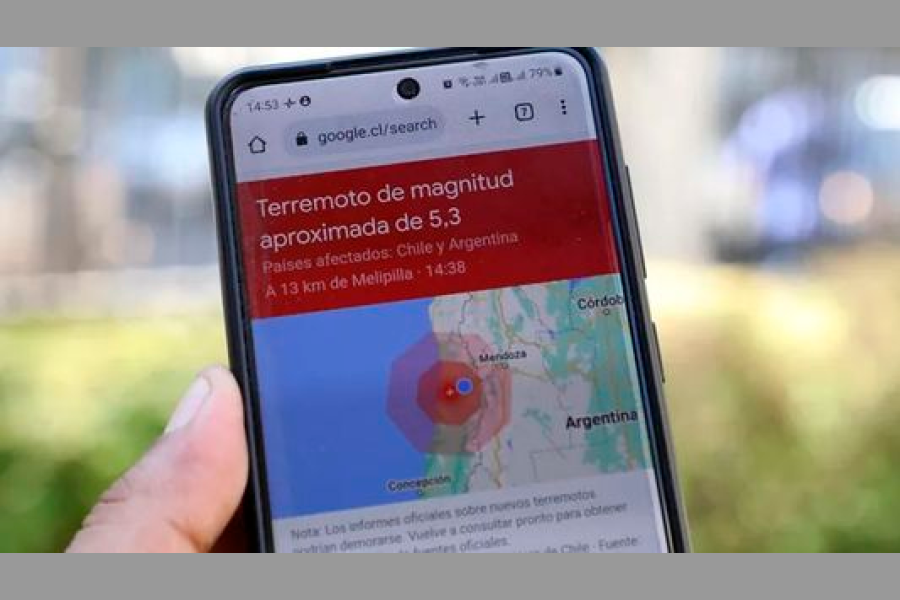 La transmisión de señales digitales a través de la red celular supera la velocidad de propagación de las ondas mecánicas en la corteza terrestre
