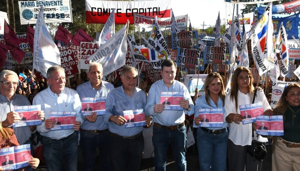 El Frente Cívico realizó plenarios en la Capital en apoyo a la candidatura a intendente de Mario Benavente