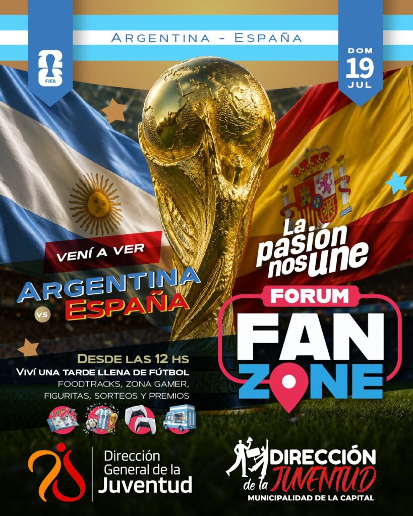 El Fórum se prepara para vivir la gran final del Mundial con una nueva edición de la Fórum Fan Zone