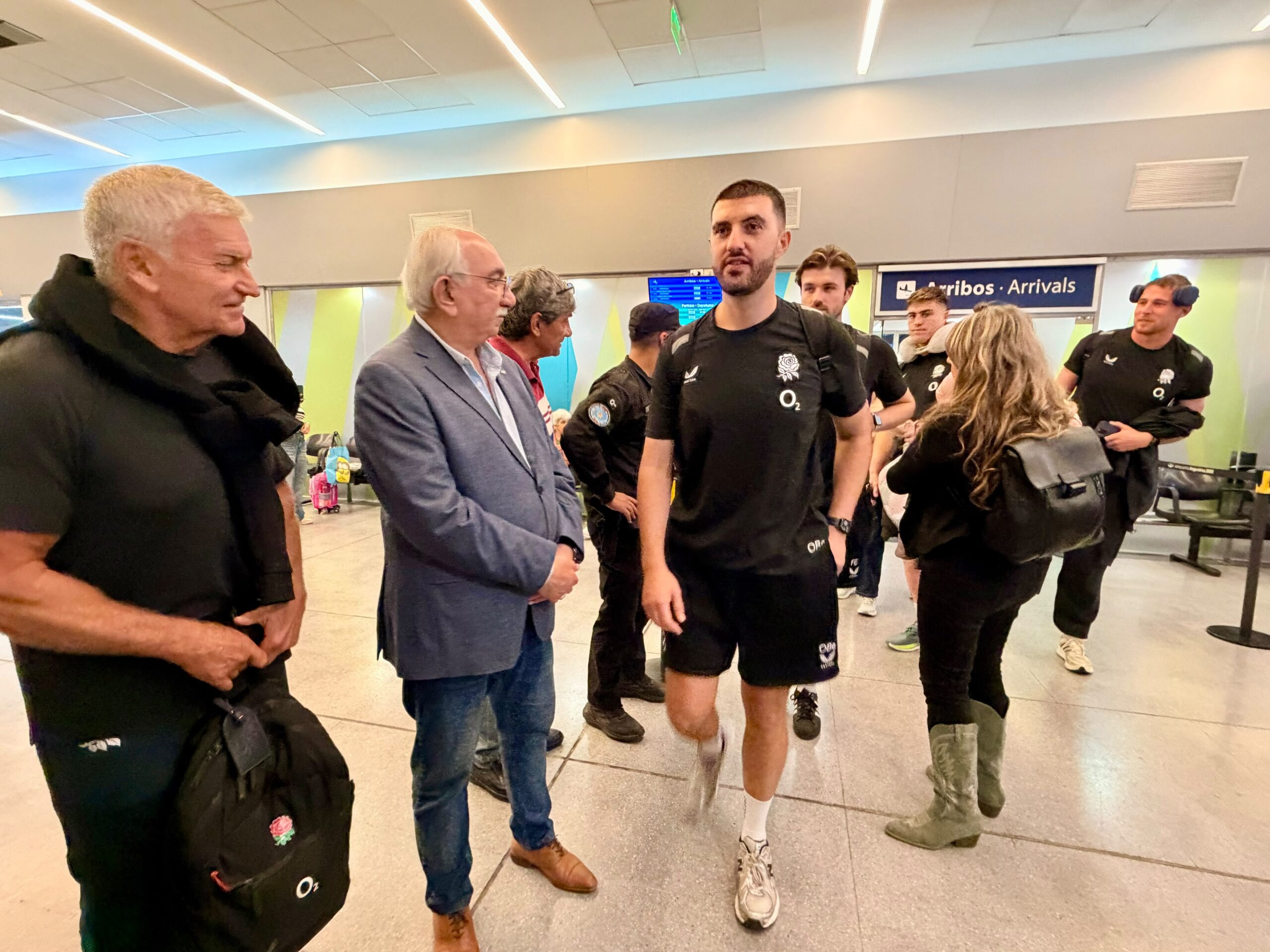 El Seleccionado de Rugby de Inglaterra ya está en Santiago del Estero