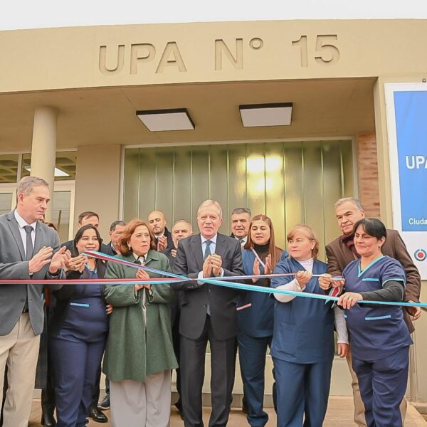 El Gobernador Elías Suárez inauguró la nueva UPA N° 15 en el Barrio Sarmiento de la Capital