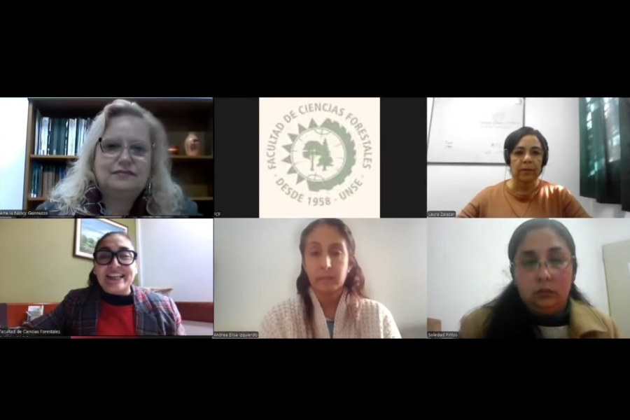 La Facultad de Ciencias Forestales de la Universidad Nacional de Santiago del Estero convocó a más de 500 profesionales de la región en un encuentro virtual La Facultad de Ciencias Forestales de la Universidad Nacional de Santiago del Estero convocó a más de 500 profesionales de la región en un encuentro virtual