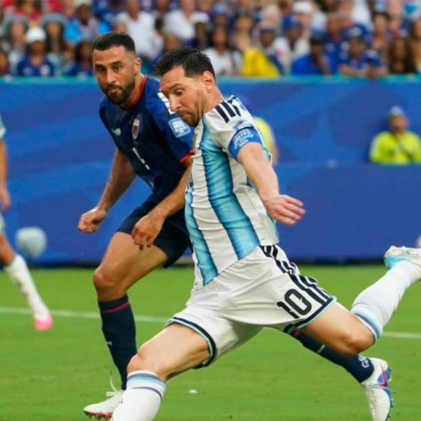 El seleccionado nacional se impuso 3 a 2 en el tiempo suplementario disputado en Miami y avanzó de ronda para medirse frente al combinado de Egipto en la sede de Atlanta