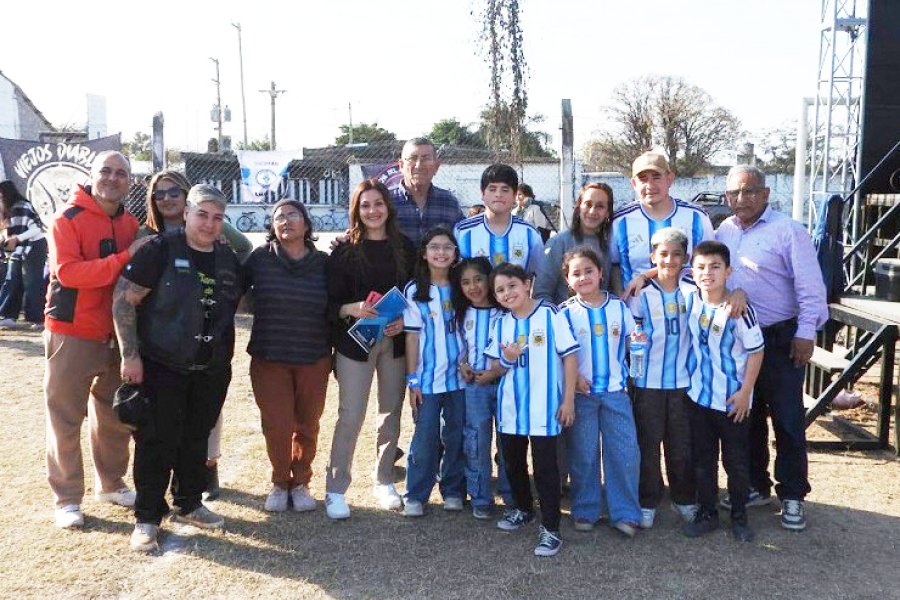 El Club Juan Bautista Alberdi es sede del evento de mototurismo en el marco de las celebraciones por el 142° aniversario de la ciudad loretana