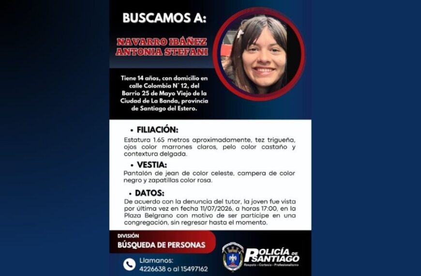 Las dependencias de la Comisaría de la Mujer y la Familia y la División Búsqueda de Personas activaron los protocolos de localización tras la denuncia radicada por sus tutores