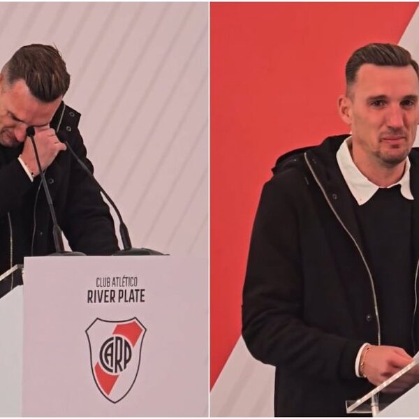 El emblemático arquero del Millonario cerró un exitoso ciclo de más de ocho años y diez títulos con un emotivo homenaje en el Estadio Monumental