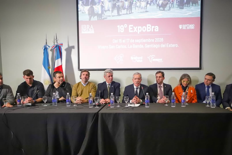 Lanzaron oficialmente en Palermo la 19ª edición de ExpoBRA, la gran vidriera ganadera del norte argentino Lanzaron oficialmente en Palermo la 19ª edición de ExpoBRA, la gran vidriera ganadera del norte argentino
