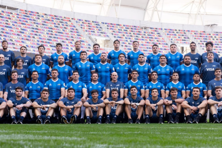 Los Pumas homenajearon a los campeones mundiales de México 1986 con una camiseta conmemorativa frente a Inglaterra Los Pumas homenajearon a los campeones mundiales de México 1986 con una camiseta conmemorativa frente a Inglaterra